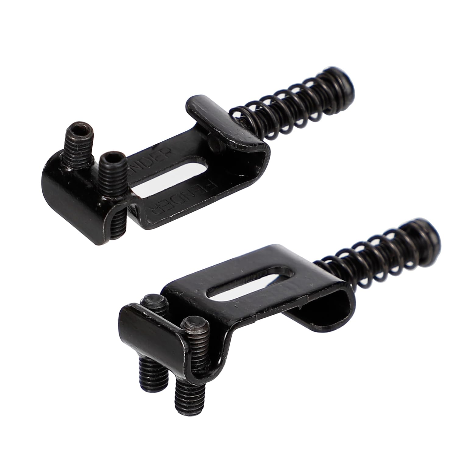 RuiJOTWAT 6 Pack Roller Tremolo Bridge Saddles for Electric Guitars Black - Image 4