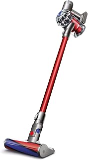 Dyson V6 Total Clean beutel- & kabelloser Staubsauger inkl. 3 Elektrobürsten mit Direktantrieb bzw. Softwalze & Fugendüse/Handstaubsauger mit Lithium-Ionen Akku, Wandhalterung & Ladestation