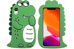 3D Cute Crocodile Case for iPhone X/Xs: An Enchanting Blend of Protection and Whimsy