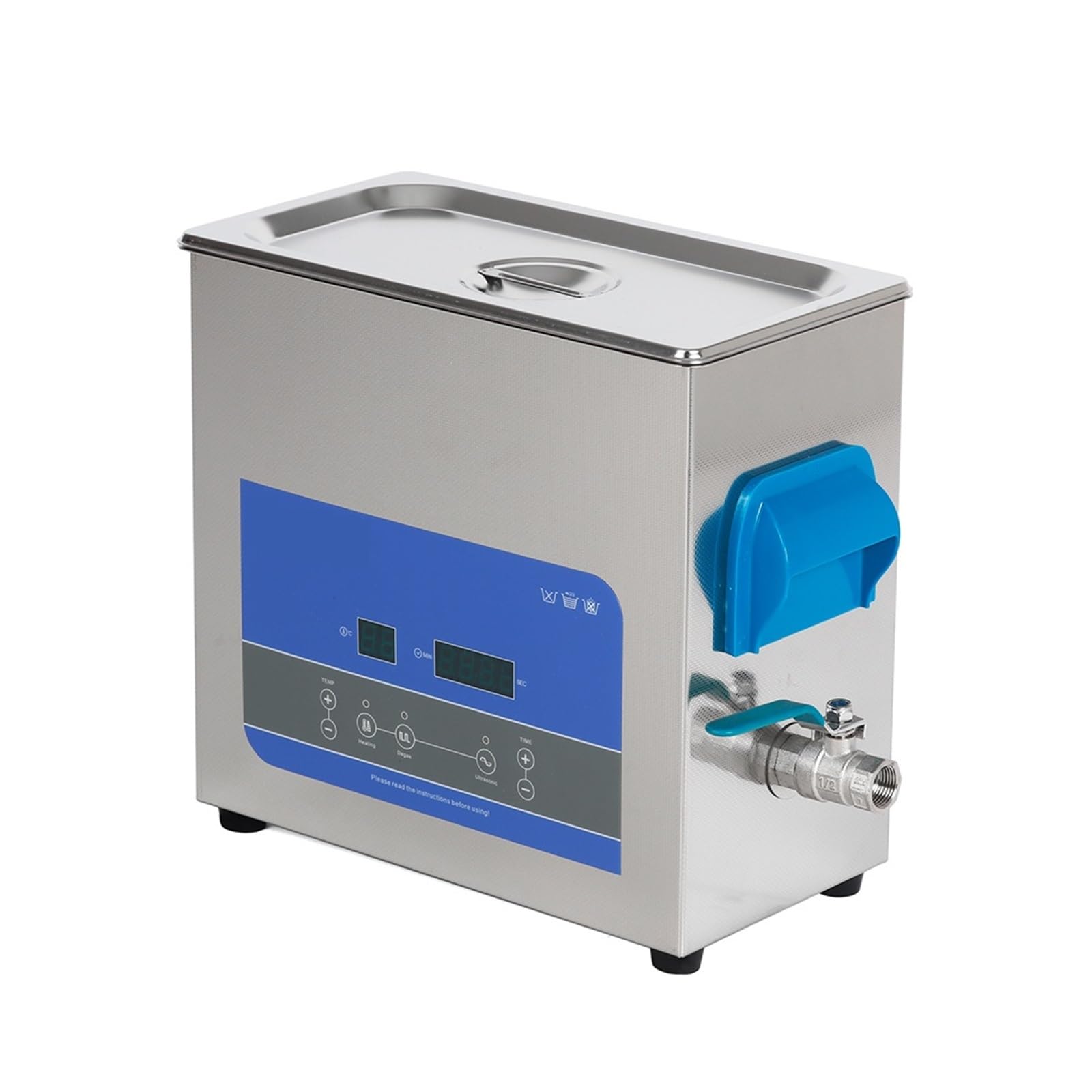 Limpiador ultrasónico, Máquina De Limpieza Por Ultrasonidos, 150W, 6L, Baño Agua, Limpiador Digital, Joyería Discos Vinilo para limpiar joyas