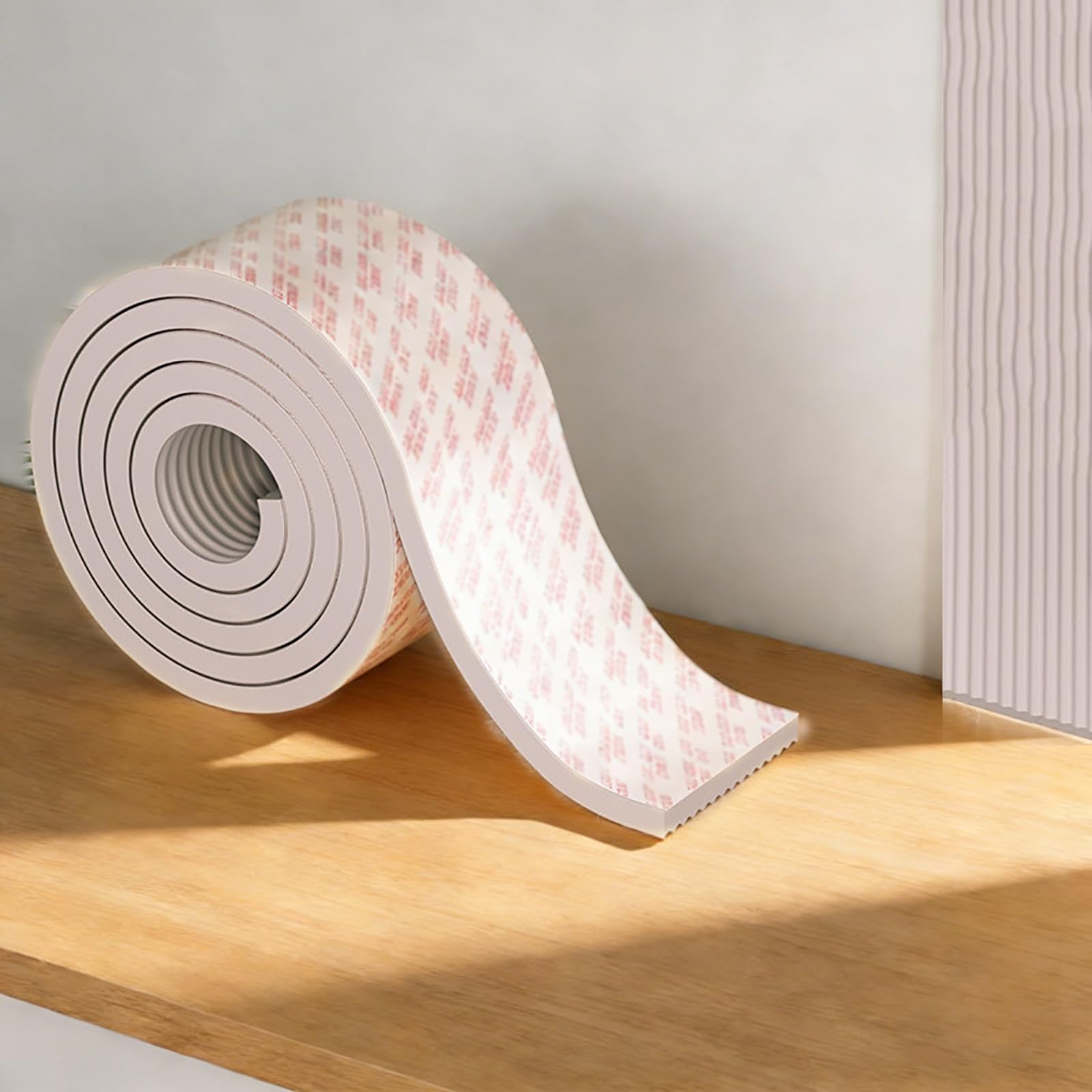 Antislip Corner Protector, Edge and Corner Guards with Strong Adhesive, Self-Adhesive Furniture Bumper for Tables, Desks, and Fireplaces
