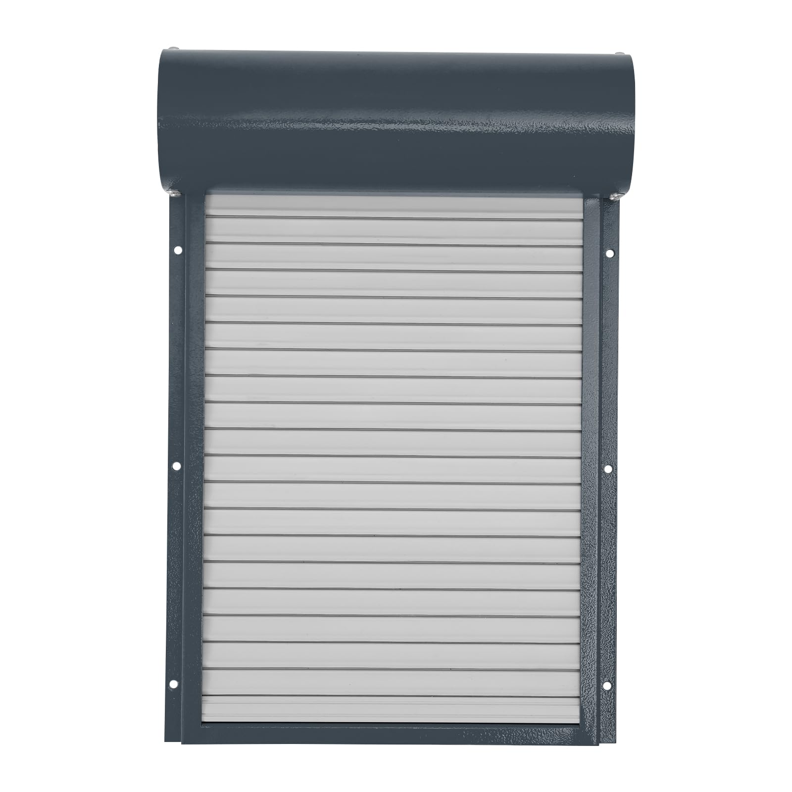 Clapet solaire automatique avec écran LCD, minuterie et capteur de lumière, porte de poulailler électrique avec télécommande, protection anti-pincement, 4 modes pour maisons, fermes, gris