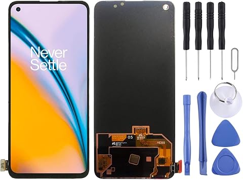 CHENYAN for OnePlus Nord 2 5G 2021 with Digitizer Full Assembly LCD Screen Black