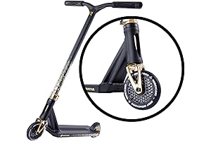 Fuzion Gold Pro X-3 2 Wheel Scooter - Gold: The Ultimate Riding Experience
