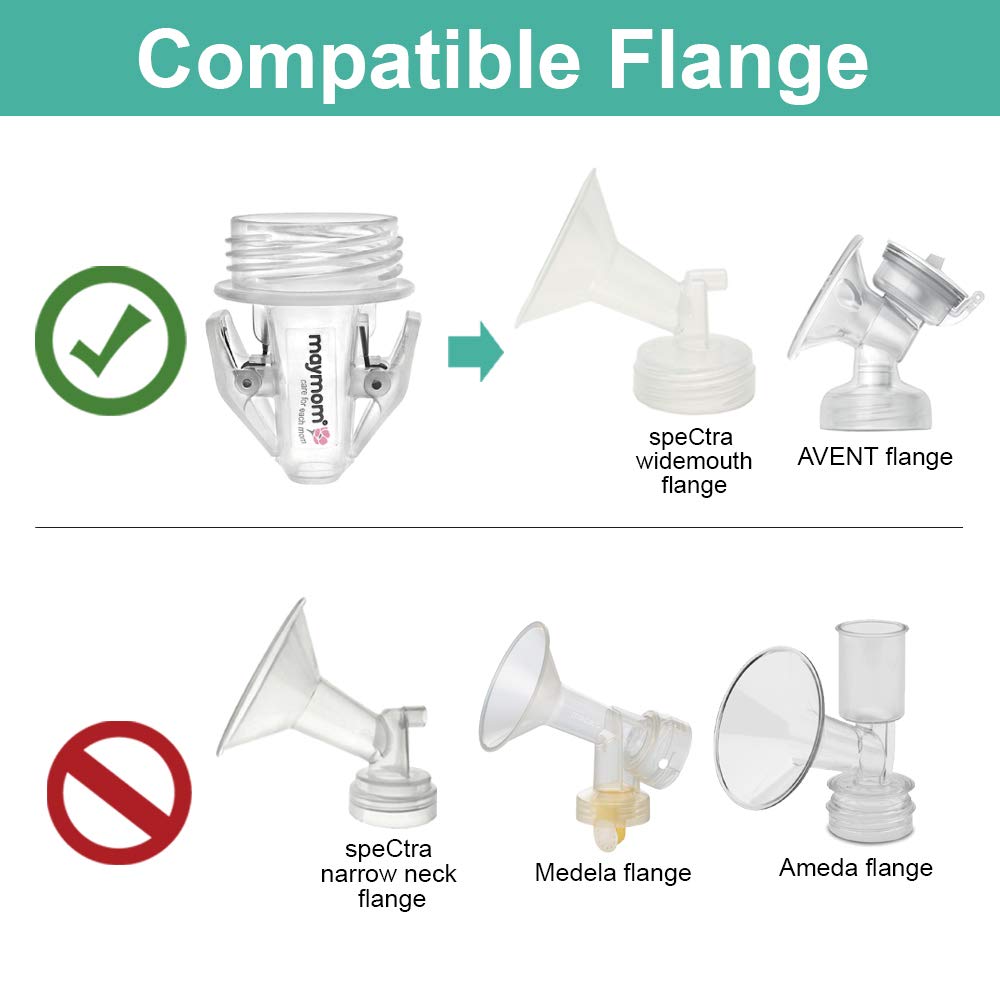 Maymom Breastmilk Storage Bag Adapters 