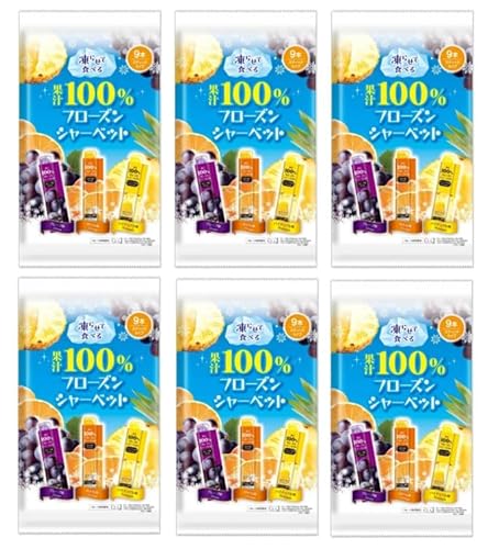 ノーブランド品 リボン果汁100%フローズンシャーベット