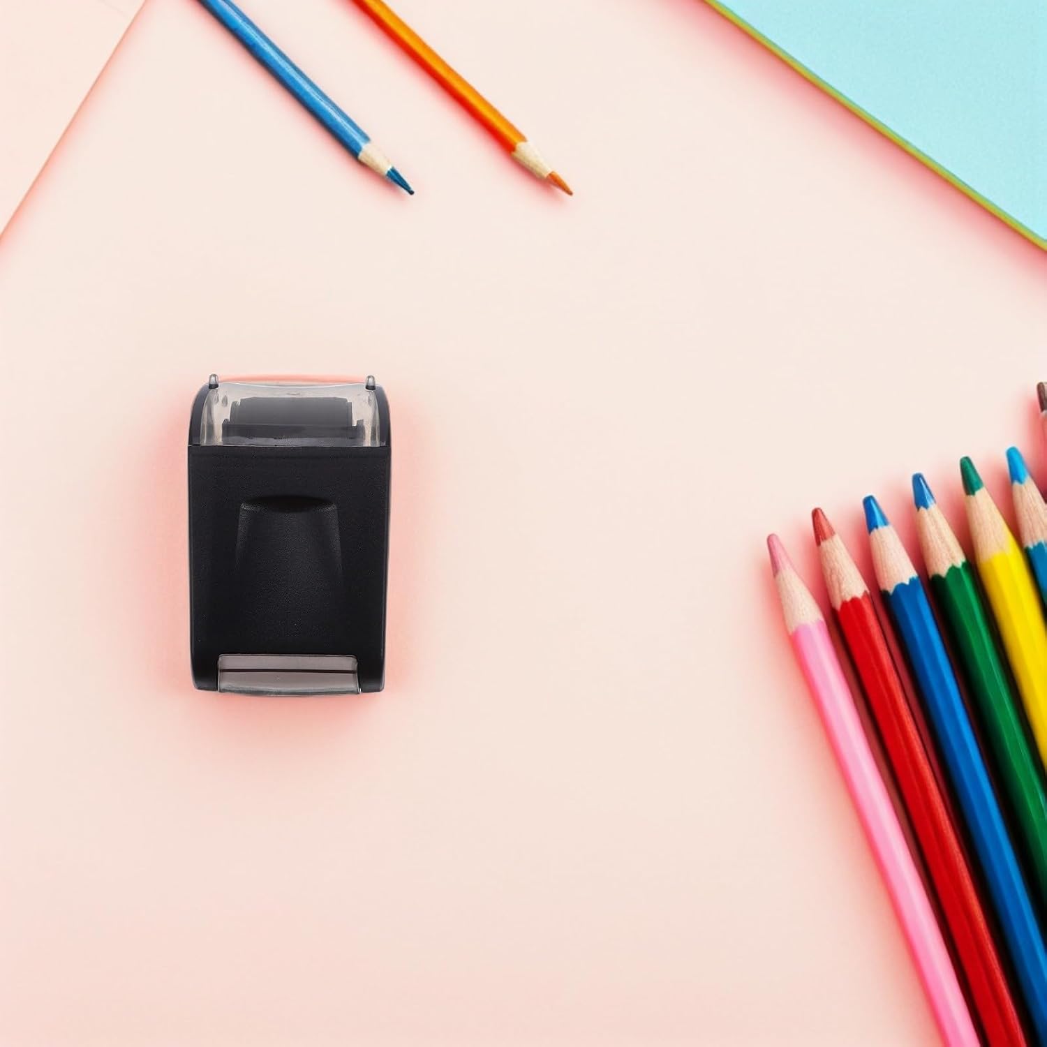 DOITOOL Handwriting Lines Rolling Stamp for – Dashed Line Practice Roller with Black Self-Inking Ink, Teaching Supplies for Classroom Handwriting Improvement and Sentence Practice