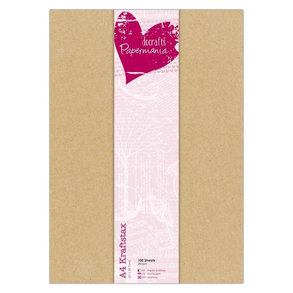 Papermania - Confezione di Carta, Multicolore, Formato A4