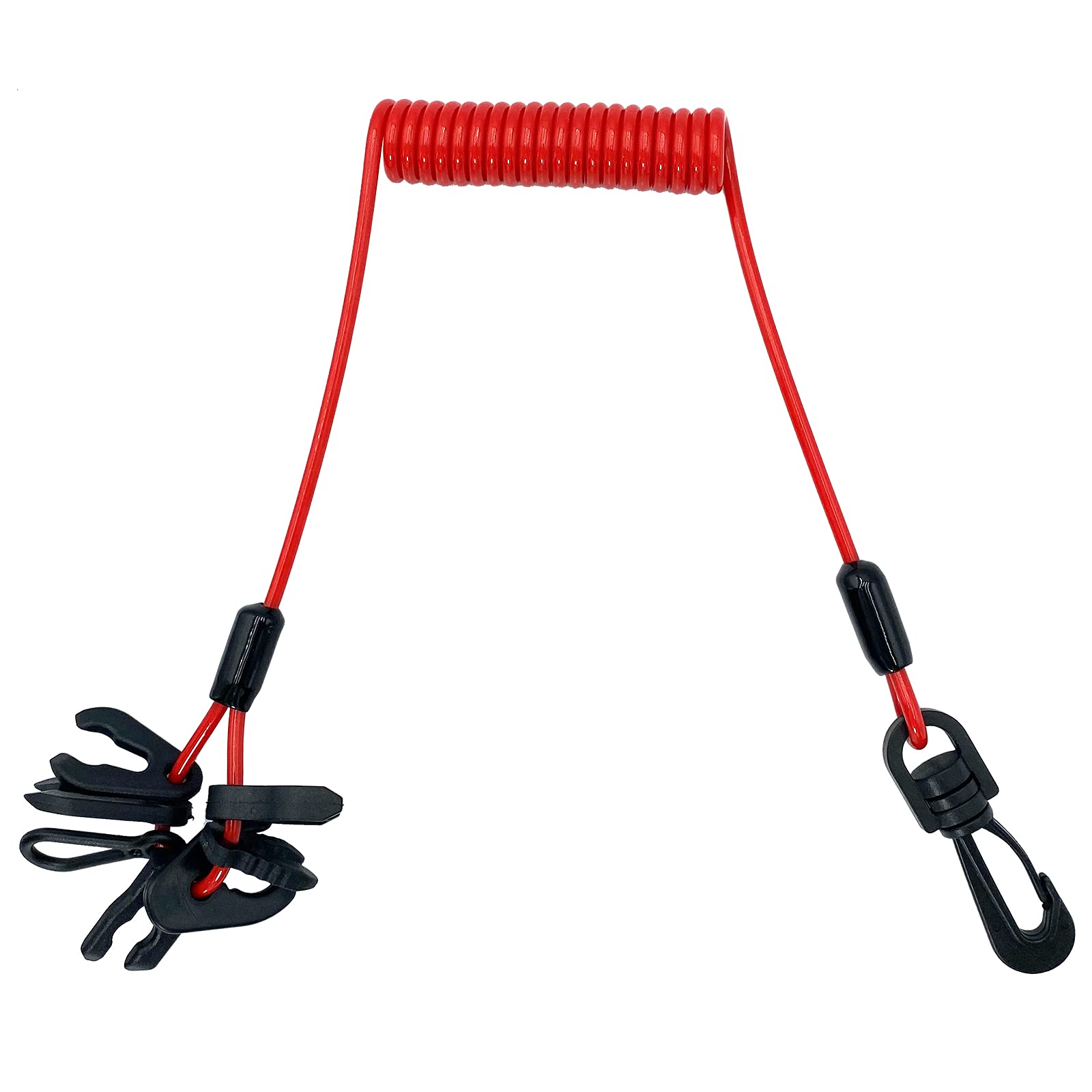 Buy 7 Key Boat Engine Emergency Stop Switch Safety Lanyard Cord