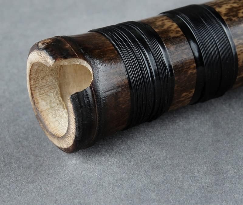 54 Cm Flauta Vertical D Key Shakuhachi 5 Agujeros Instrumentos Musicales De Madera Flauta De Bambú Instrumento De Viento De Madera [Clase De Eficiencia Energética A]
