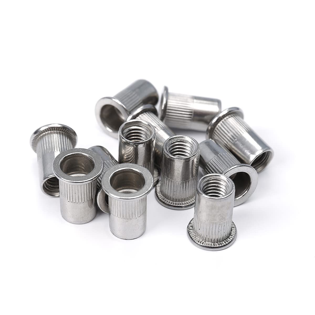 Stainless Steel 1/420 Rivet Nuts And Bolts 3/4 Button