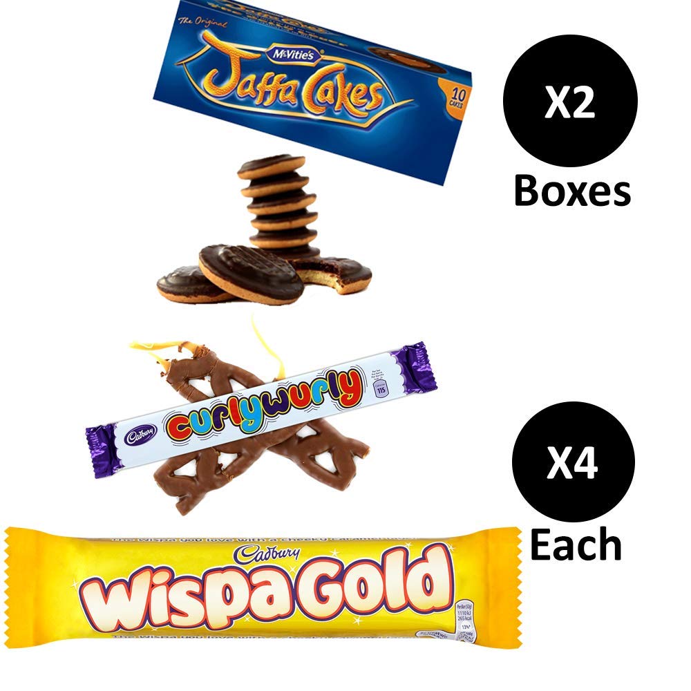 Buy McVities Jaffa Cakes Two Boxes + Cadburys Curly Wurly & Cadbury