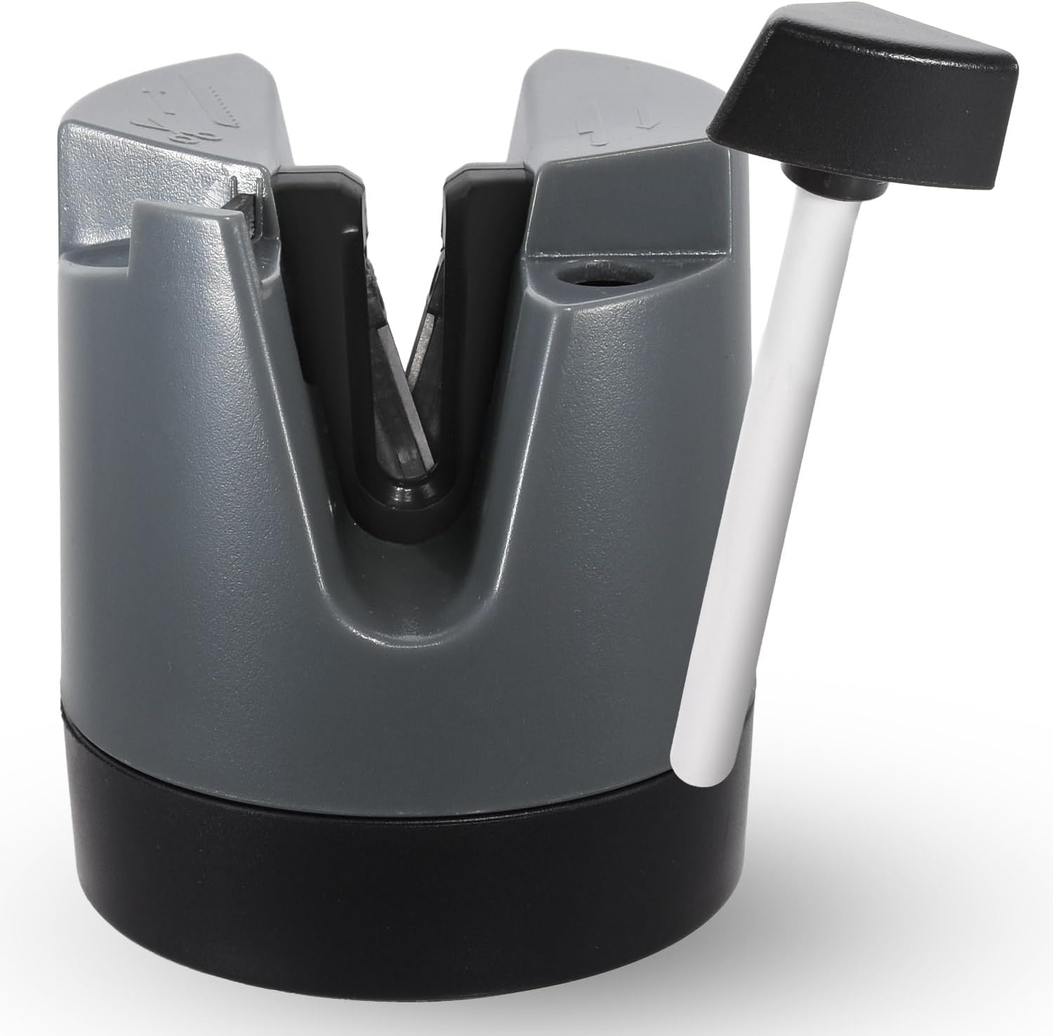 Knife Sharpener, Scissors Sharpener (Automatic Angle Adjustment Function)