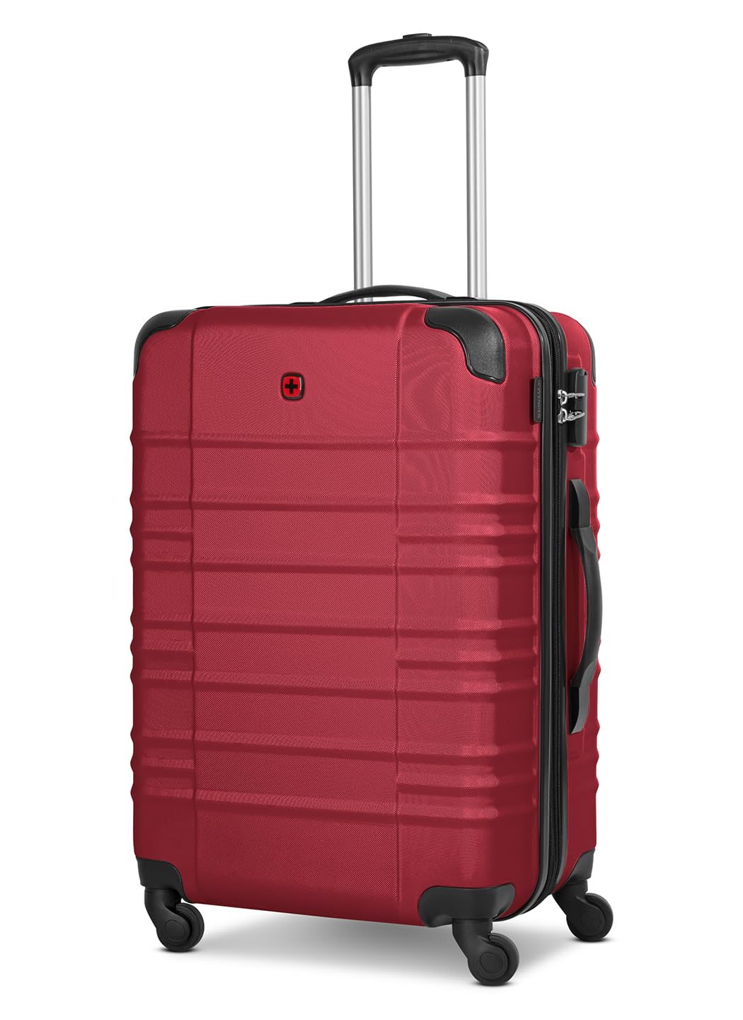 WENGER Koffer-Set 3-teilig für Damen und Herren | Reise-Trolleys 51 x 30 x 75 cm aus hochwertigem, stoßfestem ABS Material | Erweiterbar & Teleskopgriff| Amplar Evo Serie