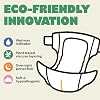 DYPER - Paquete de 2 Pañales para Recién Nacido, a Prueba de Fugas, a Base de Plantas, Hipoalergénicos y Ultra Absorbentes, Desechables para Día y Noche, Cómodos y Suaves para la Piel | Pañales Suaves para Recién Nacido (Menos de 10 lbs) 7