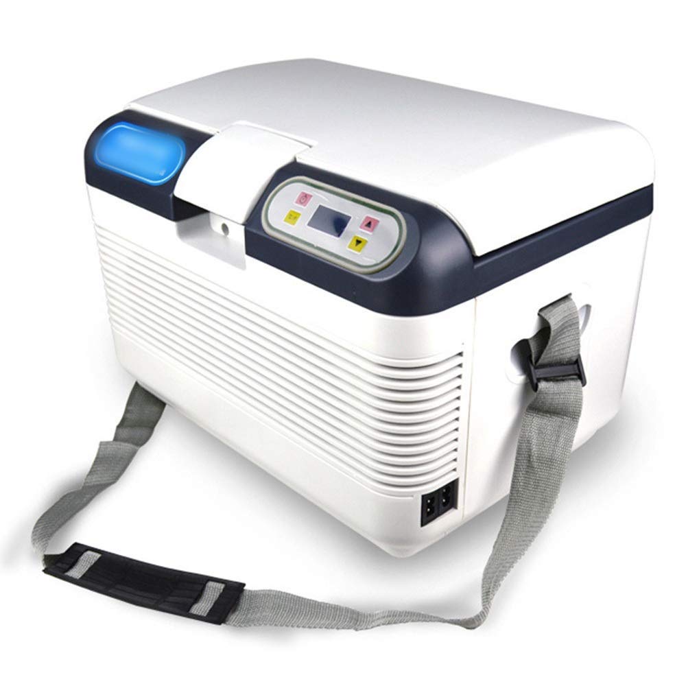 Compact Refrigerator, Mini Fridge With Freezer For Office, College Dorm Room, Bedroom & Apartment, Small Compressor Refrigerator For Car And Home 12L Car Refrigerator, Portable Mini Fridge