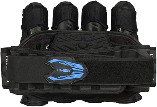 Miniatura 3 de HK Army Zero G 2.0 - Arnés de paintball (4+3 cápsulas), color negro y azul
