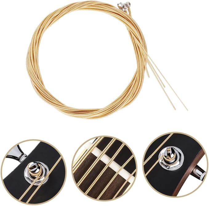 Cuerdas de Bajo Acústico ibasenice Duraderas para Músicos miniatura 3