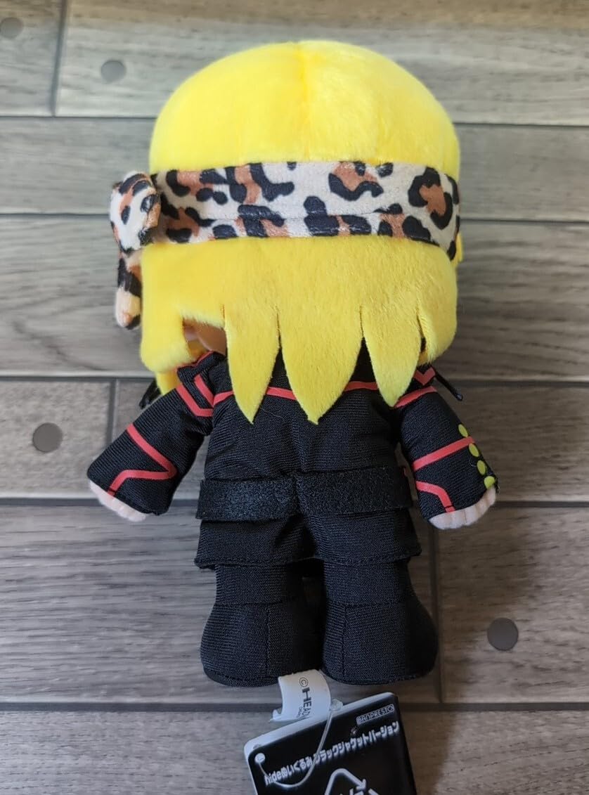 Amazon.co.jp: レア hide ぬいぐるみ ブラックジャケットバージョン X