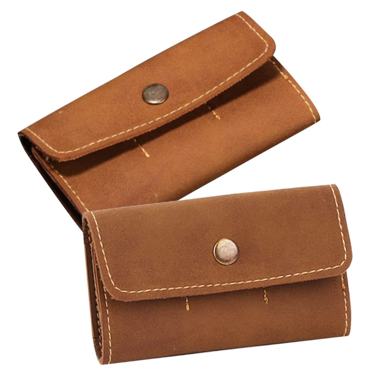 OSALADI 8pezzi Custodia Per Schede Di Memoria Pu Retro Con Slot Organizzatore Pratico e Leggero Per Schede e Per Viaggi e Uso Quotidiano