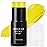 MEICOLY Yellow Face Body Paint Stick,Yellow Face Paint for Halloween Lion Tiger Cosplay Makeup,Professional SFX Makeup Face Painting for Adults and Kids,Waterproof Eye Black Stick