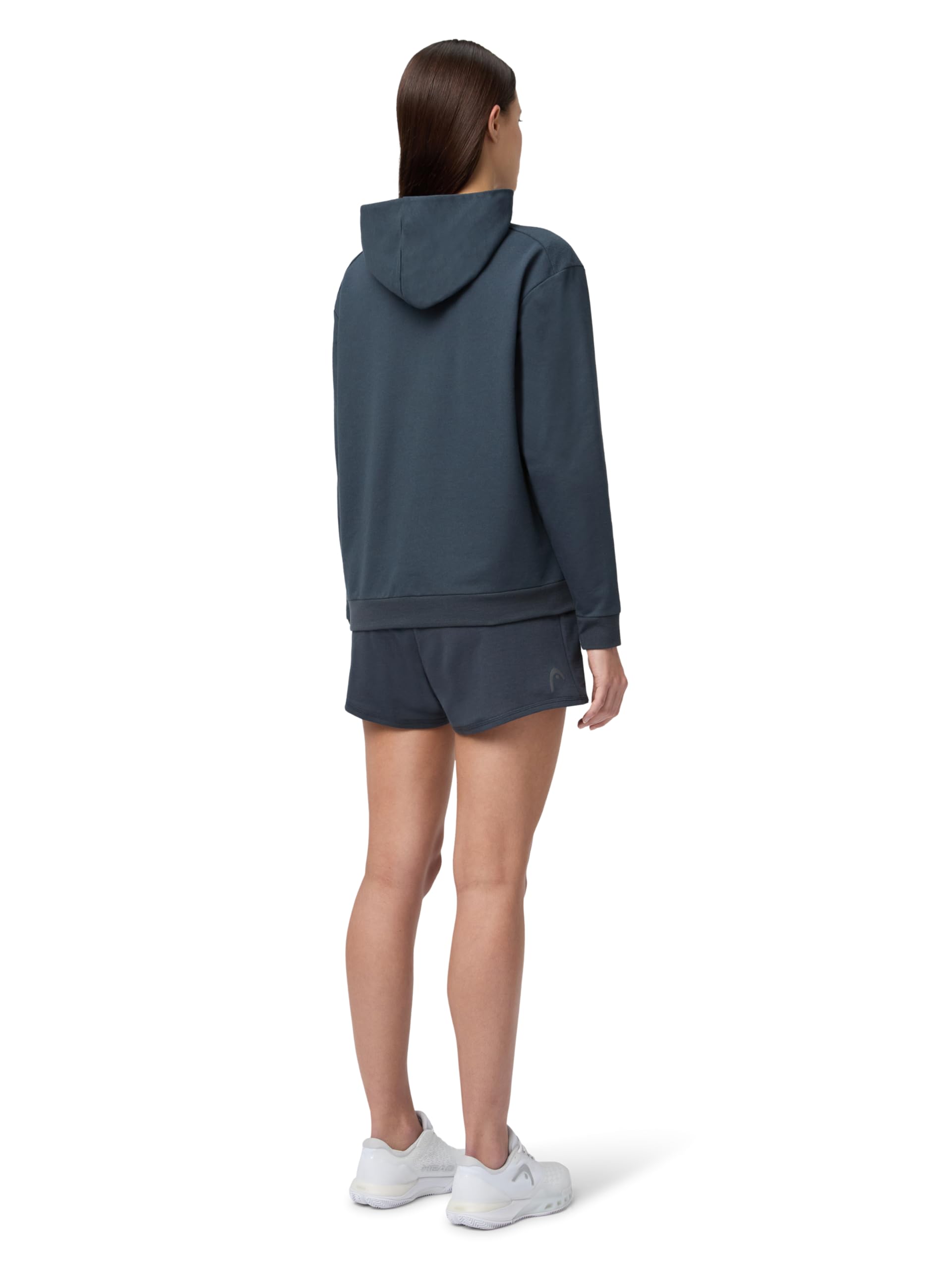 HEAD Rally FZ Sweat à capuche pour femme Bleu marine