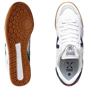 Amazon.com | Munich Unisex Low-Top Sneakers, White, 9 US Women