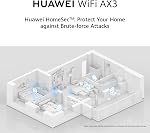 WiFi 6 HUAWEI AX3 Maison intelligente WiFi Routeur - Quad-Core Gigahome CPU jusqu'à 3000 Mbps, OFDMA Technologie, 2.4Ghz & 5Ghz Routeur sans fil à double bande Soutien jusqu'à 128 Dispositifs (CAD Version & Garantie)