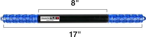 Miniatura 4 de Barra de masaje con rodillo muscular. Fabricado en Estados Unidos. Alivia la tensión muscular de hombros, espalda y piernas y calambres. Recomendado