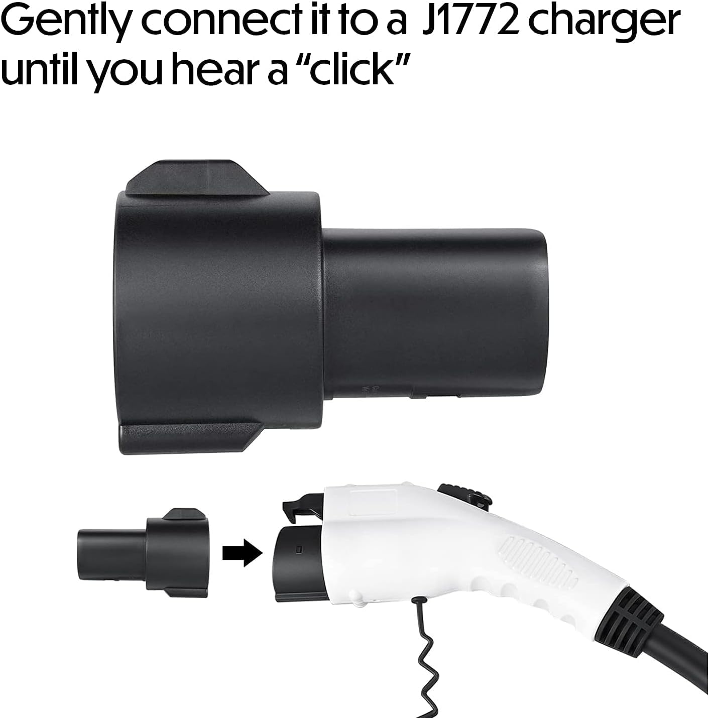 Amazon | テスラ所有者専用 J1772電気自動車用充電アダプター、電気