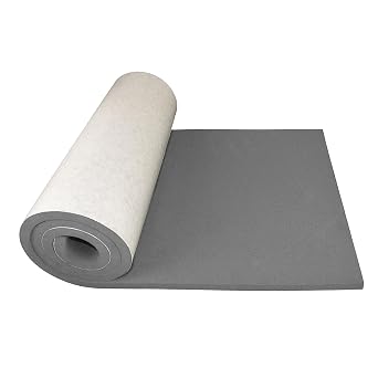 XCEL Marine Foam Roll with Self Adhesive - Gray 72 x 17 x 1/4 Closed Cell Foam Rubber Water Resistant Padding Sheet - Home, Marine, Garage, Automotive, Crafts & Cosplay (Gray, 72 x 17 x 1/4)