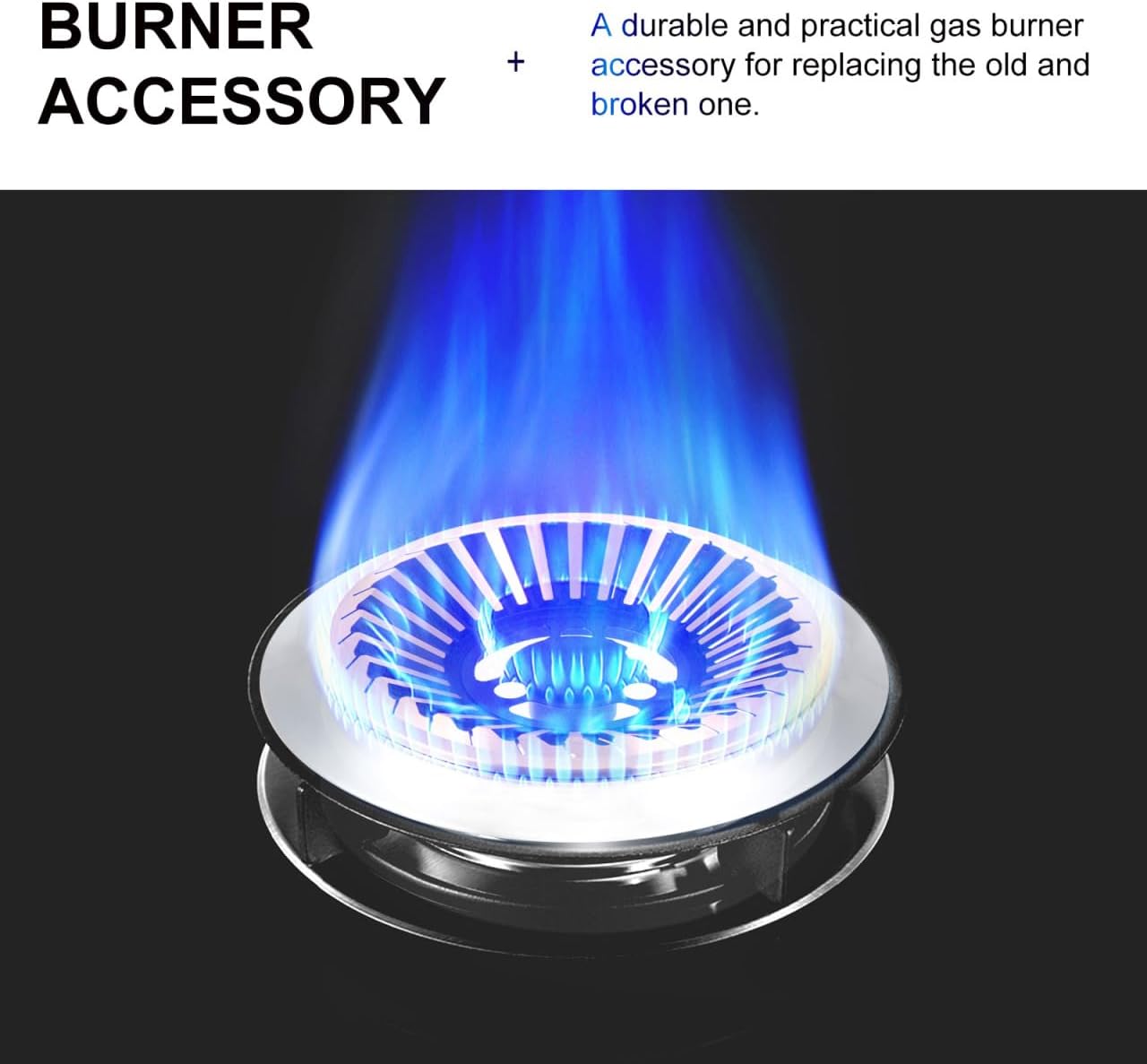 Hemoton 5.9 Inch Stainless Steel Flame Tamer for Gas Stove Burner Fire Distributor Simmer Plate Stove Top Burner Cover for Even Heat and Protection