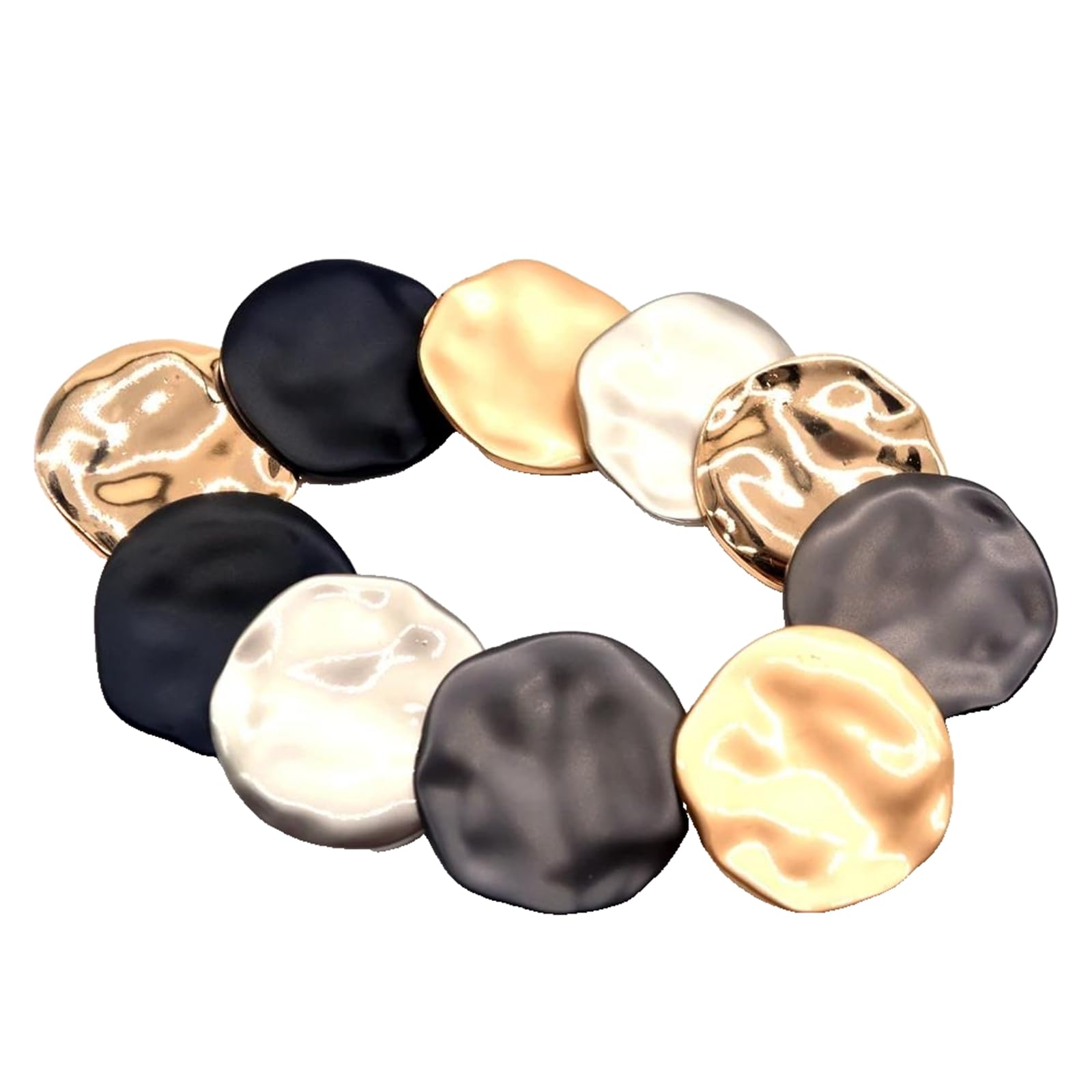 Lot De 6 Boutons Métal 30mm - Occasion En Parfait état, Pour Vestes, Manteaux, Artisanat
