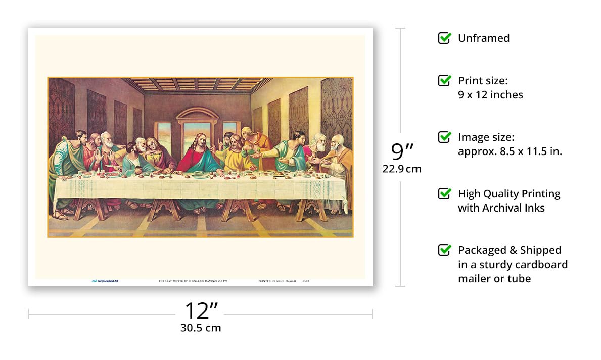 Amazon.com: The Last Supper - Jesus and the Twelve Apostles