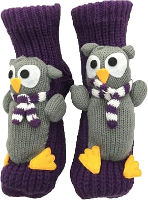 Ulalaza Non-slip Household Floor Socks Knit Sweater Casual Socks Slippers Socks for Women