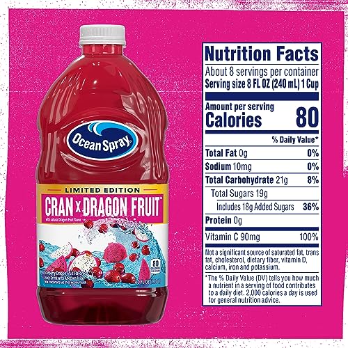 Ocean Spray ® Cran X Dragon Fruit™ Juice Drink thumb #2
