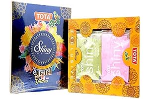 TOTA Shiny Gulal – 10 Vibrant Herbal Holi Colors Shimmering with Glitters