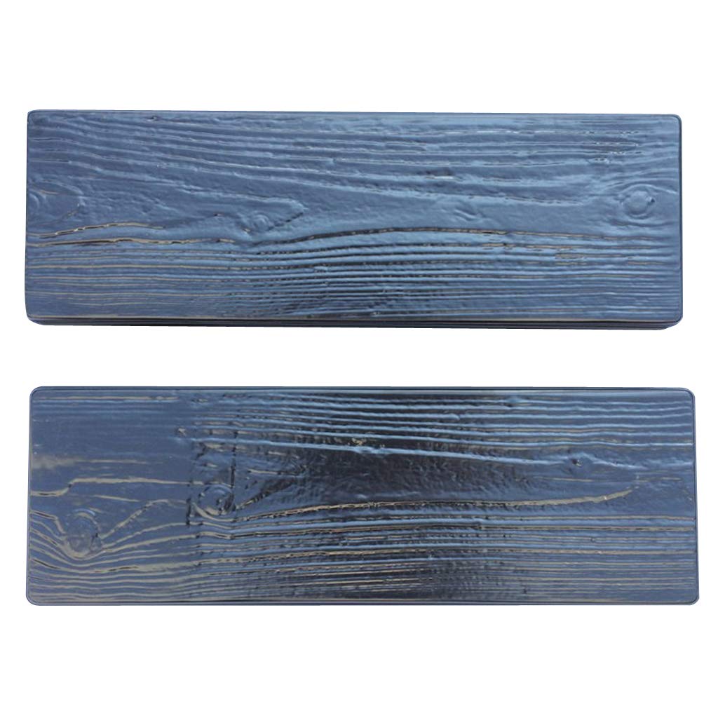 2pcs Tableros De Madera Viejos Molde De Hormigón Jardín De Piedra Patio