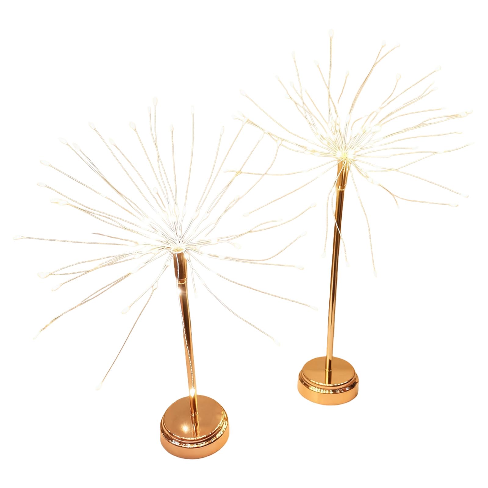 Hsioluted 2Pcs 360 Degree All Around Illuminations Led Copper Wire Light Texture Safe For Children Perfect For Family Gatherings Outdoor String Light