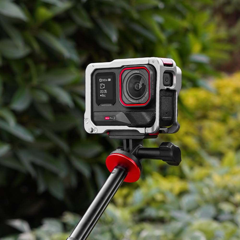 Adattatore Magnetico Per Insta360 Ace Pro | Sgancio Rapido | Compatibile Con Accessori 1/4" - Foto 6