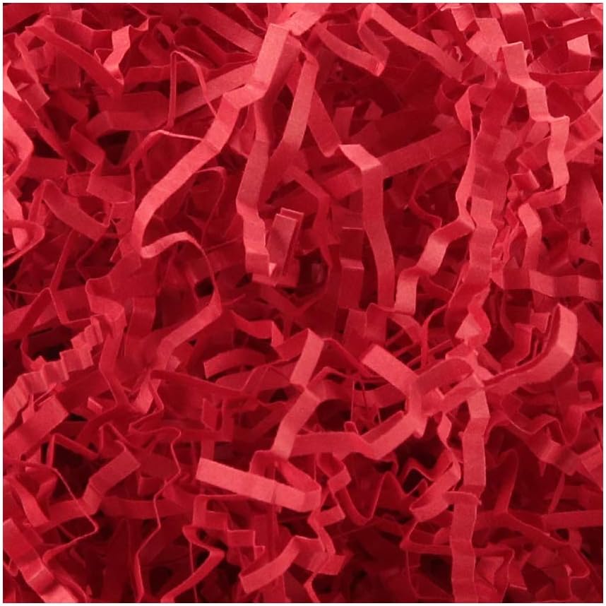 PACKHOME 1/2 LB Crinkle Cut Paper Shred Filler, White Shredded Paper for Gift Baskets, Crinkle Paper for Gift Wrapping: Arts, Crafts & Sewing