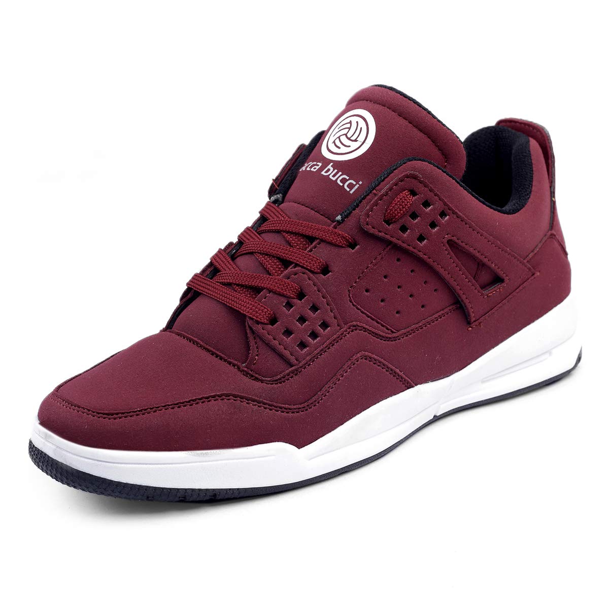 Bacca BucciMen Suede Lace Up Sneaker Shoes