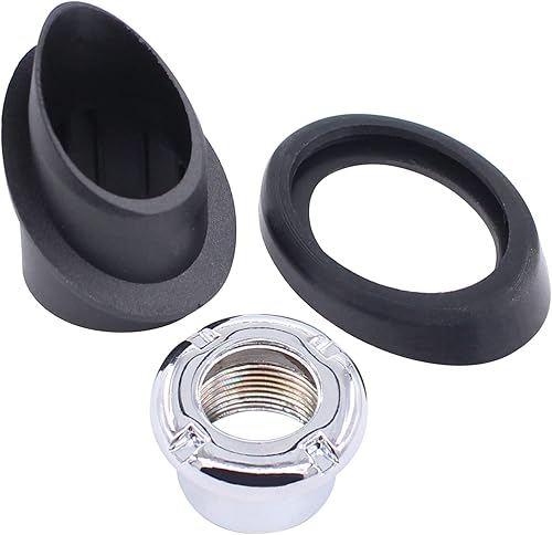 MOTOKU Bisel de adorno de antena y tuerca de montaje de base de antena para Toyota 4Runner 1996-2002 MOTOKU Bisel de adorno de antena y tuerca de montaje de base de antena para Toyota 4Runner 1996-2002