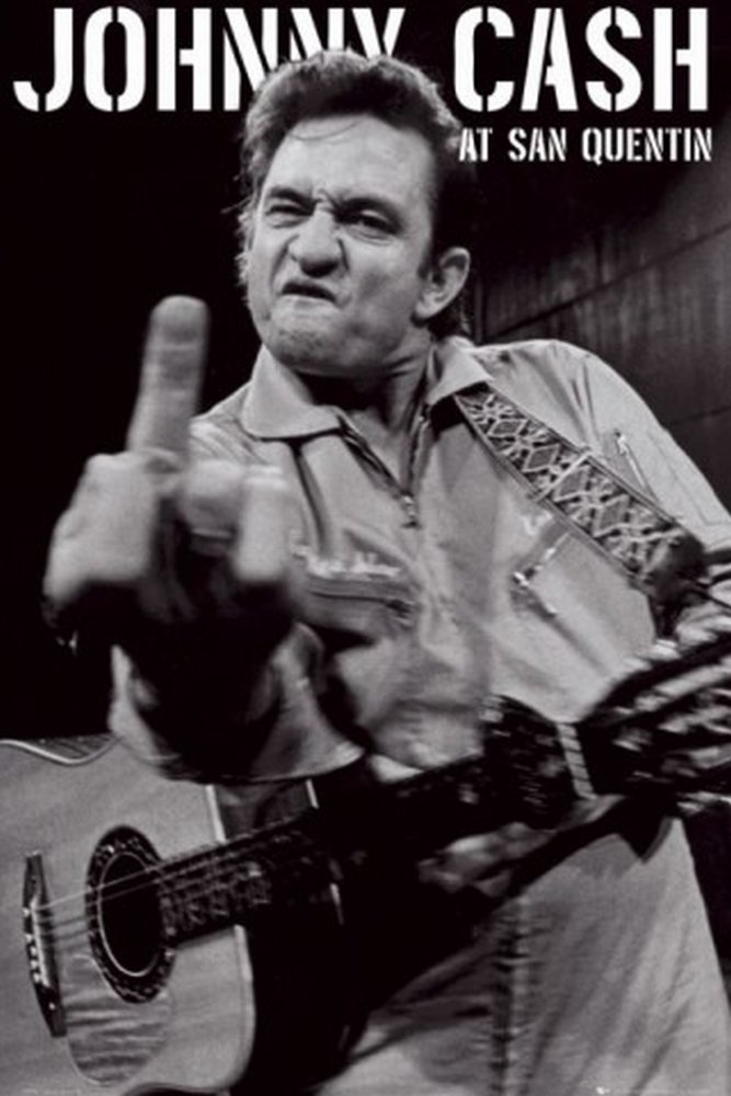 POSTER STOP ONLINE Johnny Cash- San Quentin Portrait Poster 24 x 36