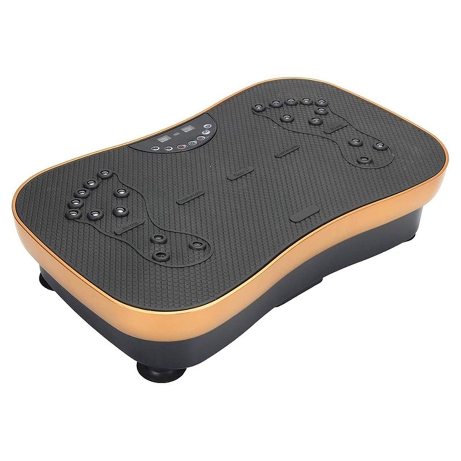 Vibration Plate Exercise Machine Loading 150KG 330LBS Vibration Fitness Trainer with Resistance Bands for Indoor Workout