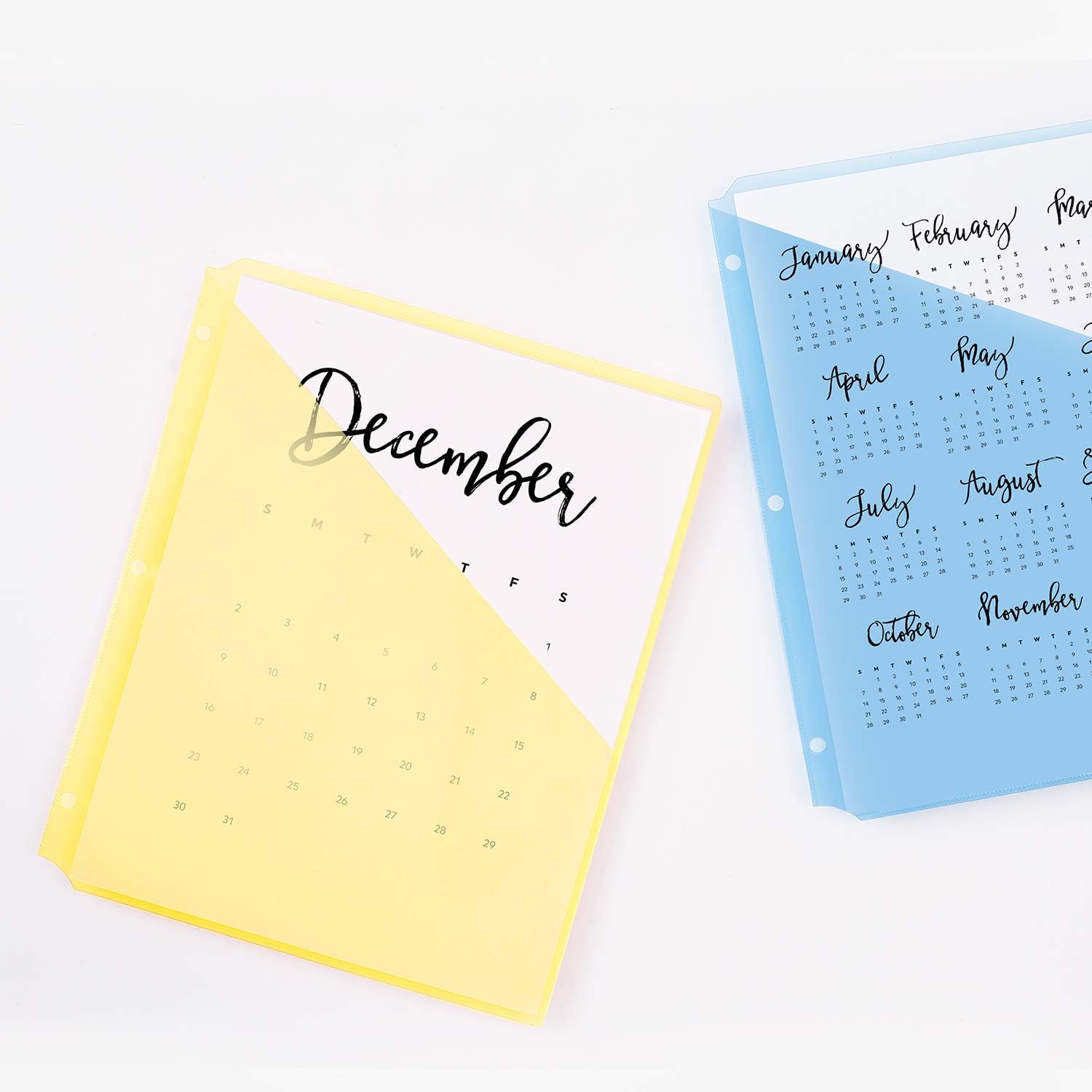 Avery Binder Pockets, Assorted Colors, 8.5" x 11", Acid-Free, Durable, 15 Total Slash Jackets, 3 Packs (75254) : Everything Else