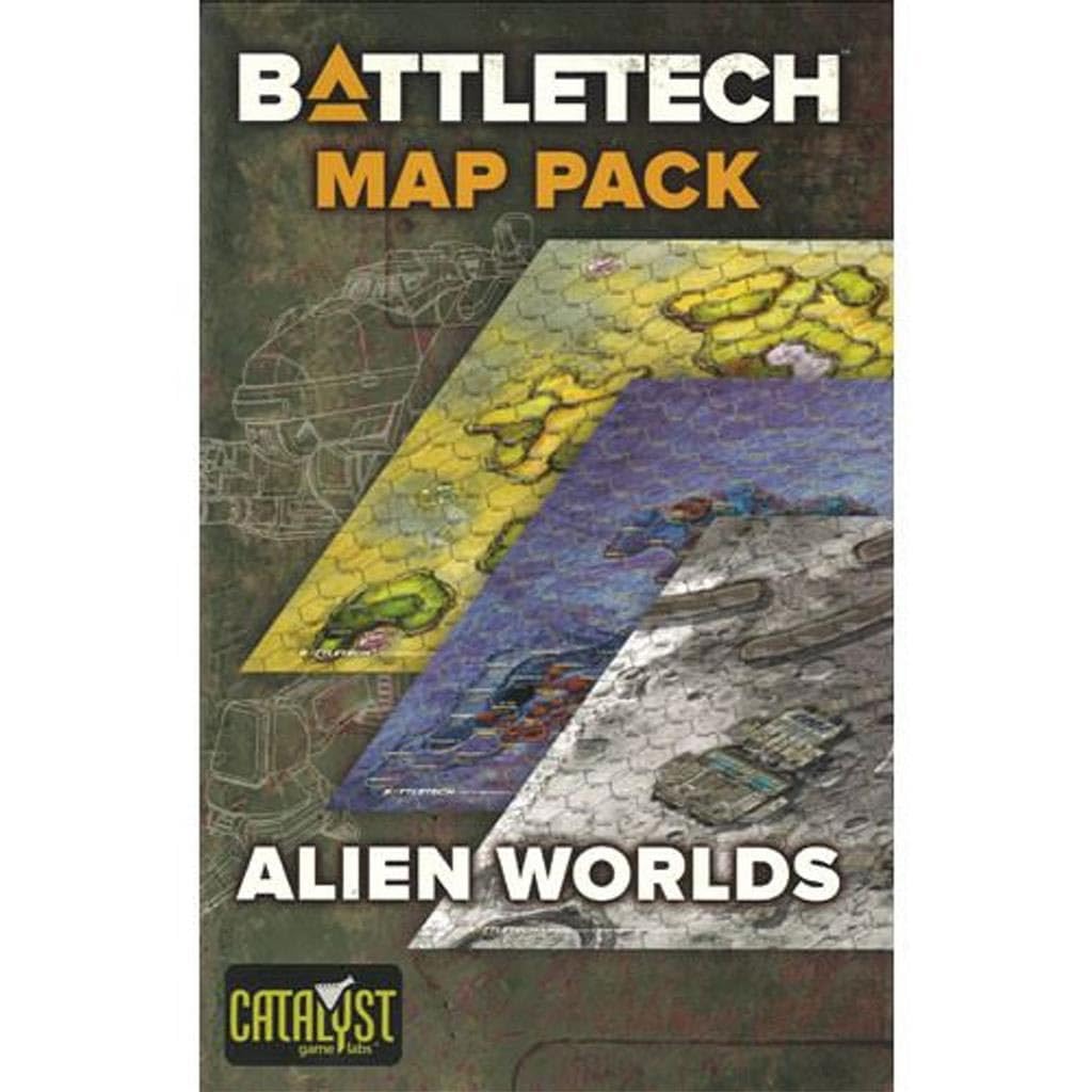 Catalyst Game LabsBattleTech | Map Pack | Alien Worlds | Expansion | Miniature Game Ages 14+