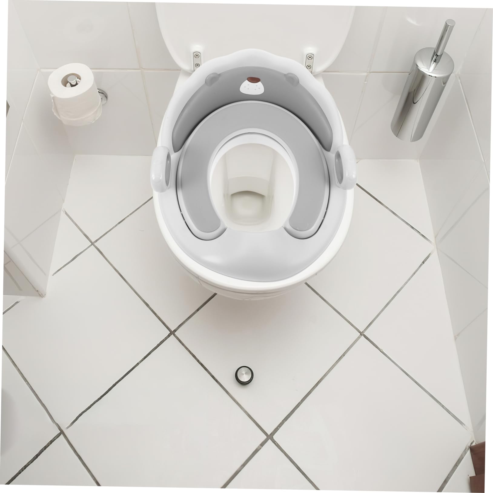 Toddmomy Asiento de Inodoro para Niños Asas Pp Fácil de Limpiar y Montar para Baño Doméstico