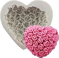 Vista 8 de Molde de caramelo de silicona rosa Mini flor Fondant moldes de chocolate para decoración de pasteles Decoración de cupcakes Pasta de goma