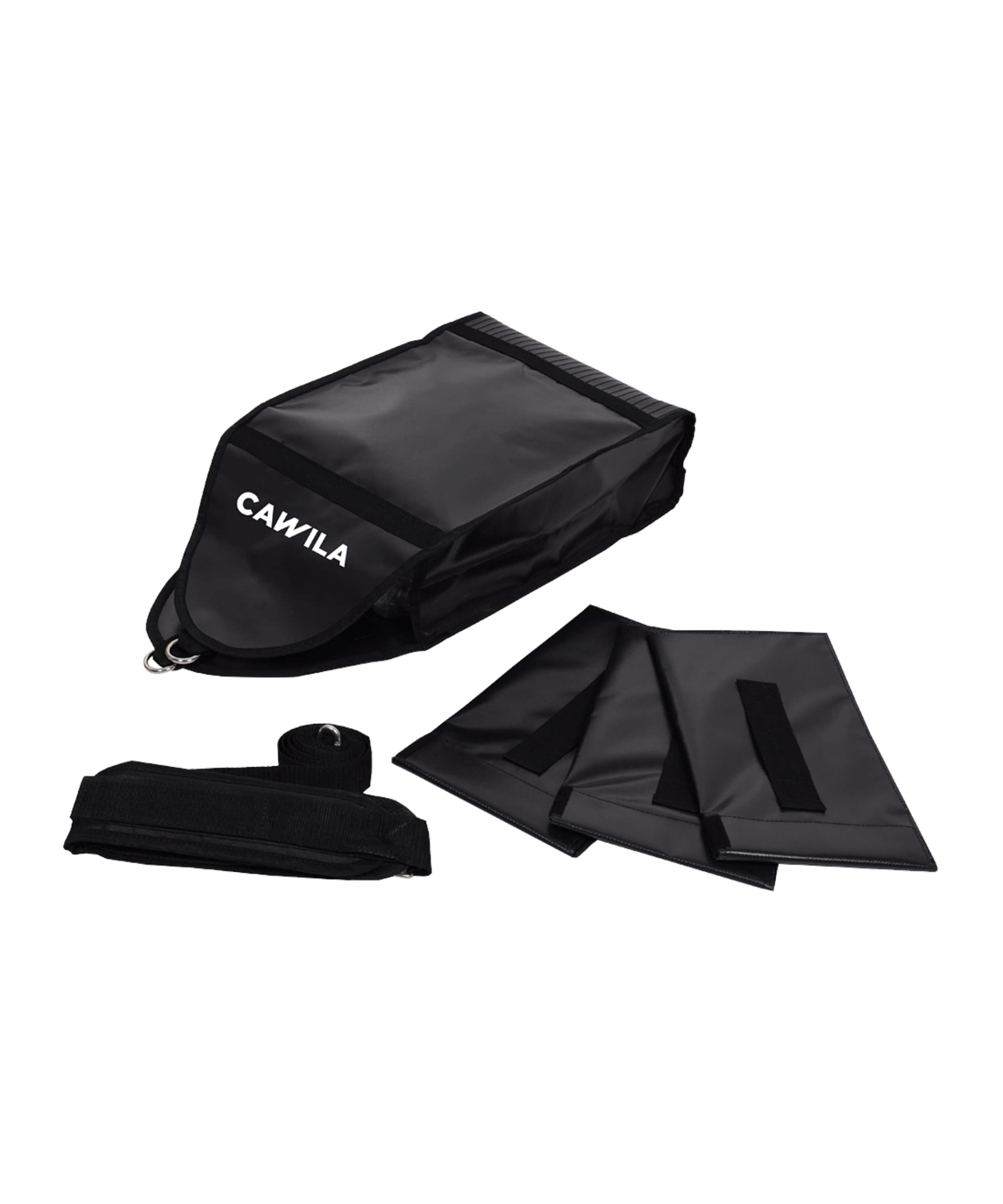 Cawila Sprintsack mit 3 Gewichtssäcken, Trainingsgerät für Widerstandstraining
